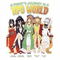 A Priest Journey In An Rpg World manga cover